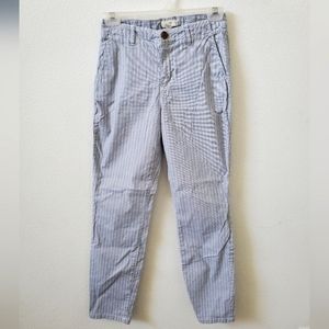 H&M striped chinos